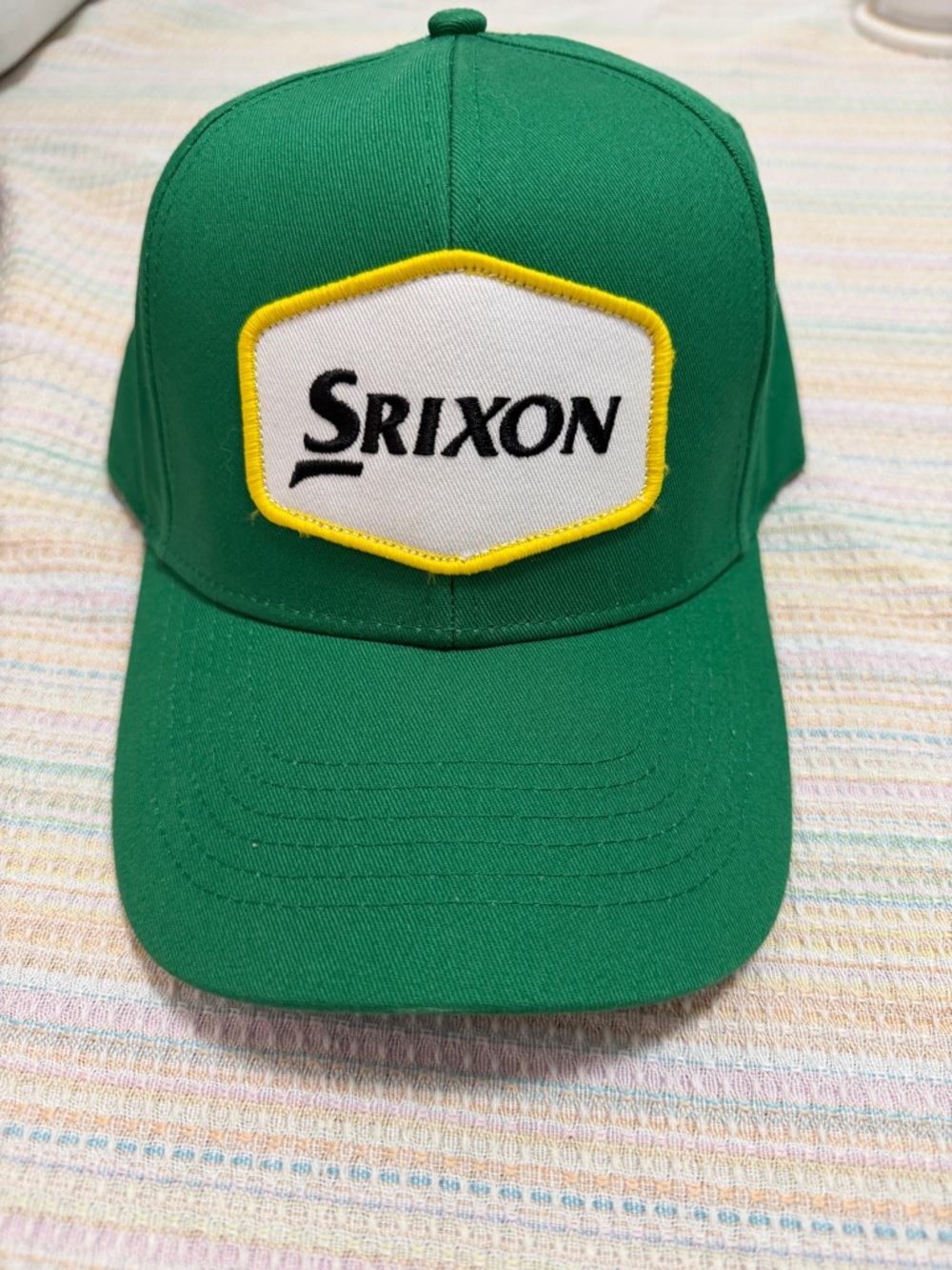 Srixon Men's Green Logo Patch Baseball Cap